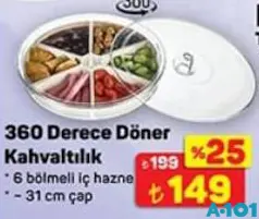 360 DERECE DÖNER KAHVALTILIK